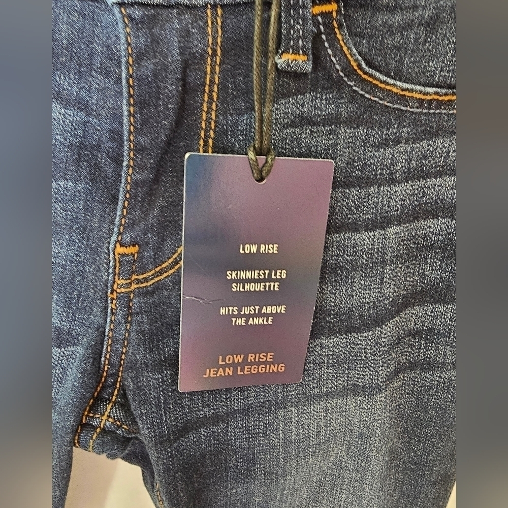 Hollister Low Rise Jean JeggingLeggings. Women's Size 23 L26 NWT - Picture 6 of 11